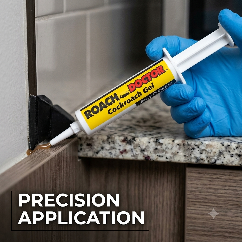 Cockroach Killer Gel Bait – Easy-Apply Syringe for Effective Pest Control